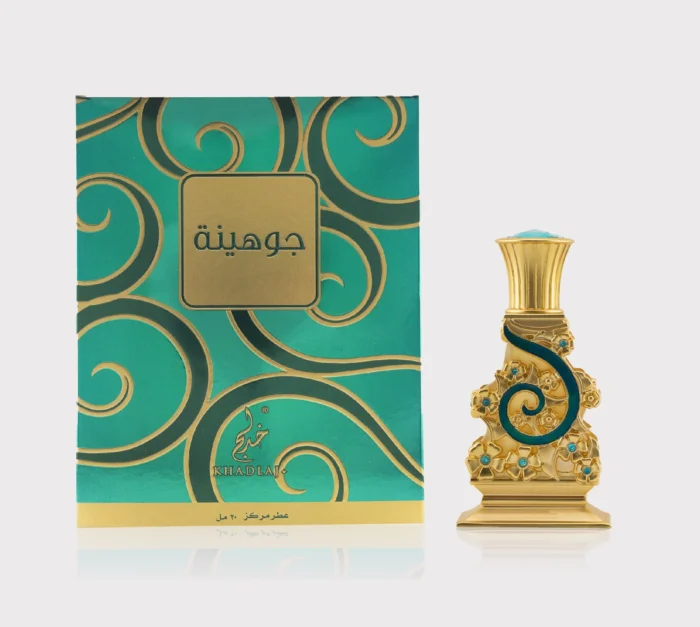Khadlaj Johayna Green Concentrated Perfume Oil (Attar) 20ml For Woman - Image 1