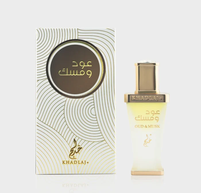 KHADLAJ OUD & MUSK 20 ML ALCOHOL FREE PERFUME OIL – Khadlaj Perfumes - Image 1