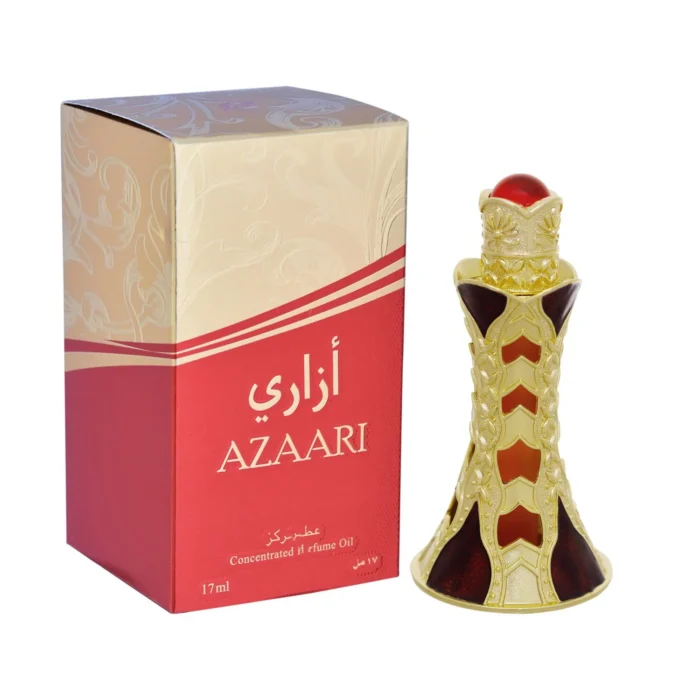 Khadlaj Azaari Concentrated Perfume Oil 17ml – Unisex Attar - Image 1