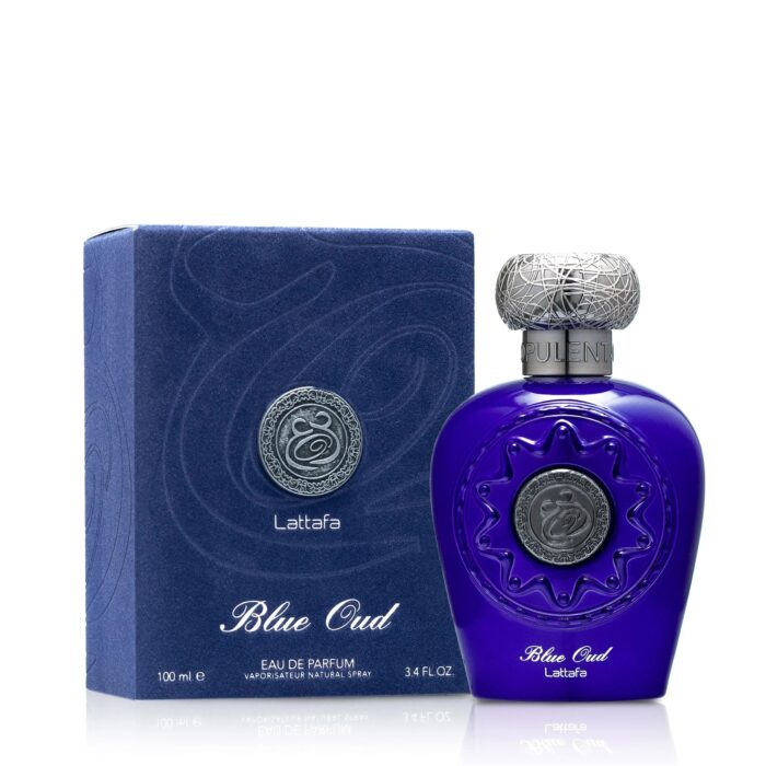 Blue Oud Lattafa Perfumes for women and men Eau De Parfum 100ml - Image 1