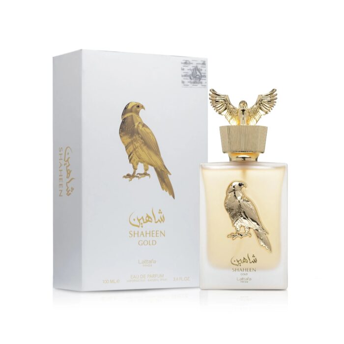 6ss Lattafa Pride Shaheen Gold Long Lasting Perfume For Unisex Eau De Parfum 100ml - Image 1