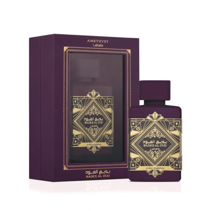 Lattafa Badee Al Oud Amethyest Long Lasting Perfume For Unisex Eau De Parfum 100ml - Image 1