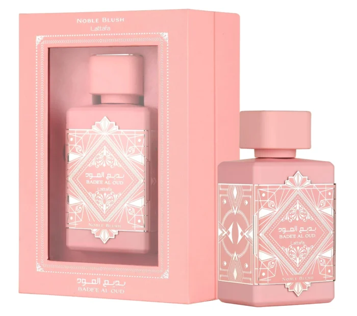Lattafa Badee Al Oud Noble Blush Long Lasting Perfume For Unisex Eau De Parfum 100ml - Image 1