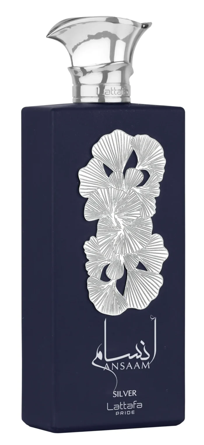 Lattafa Ansaam Silver Long Lasting Perfume For Unisex - 100ml - Image 2