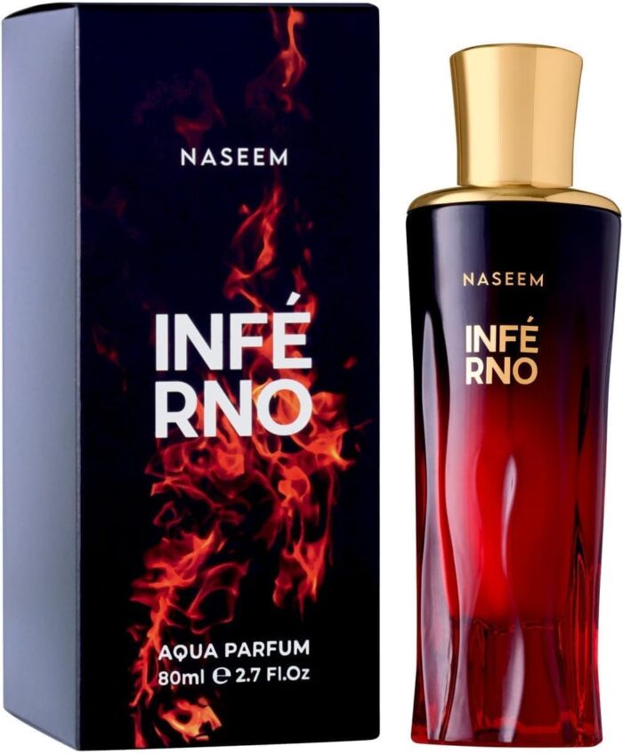 Inferno Naseem Alcohol Free Eau De Parfum 80ml – Long Lasting Luxury Unisex Fragrance Inferno Naseem Alcohol Free Eau De Parfum 80ml – Long Lasting Luxury Unisex Fragrance - Image 1